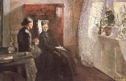 Edvard Munch Spring painting